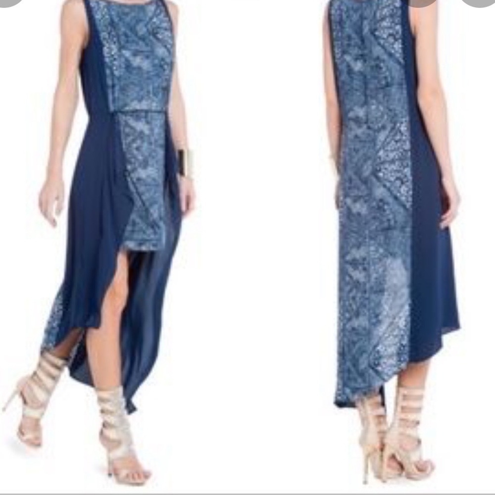 BCBG Maxazria size xs parisian blue dress